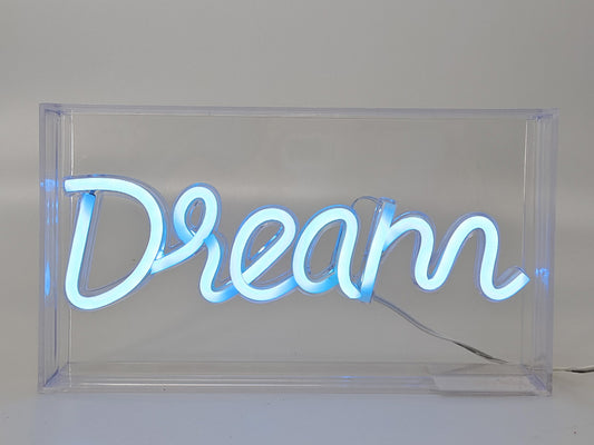 Led sign DREAM