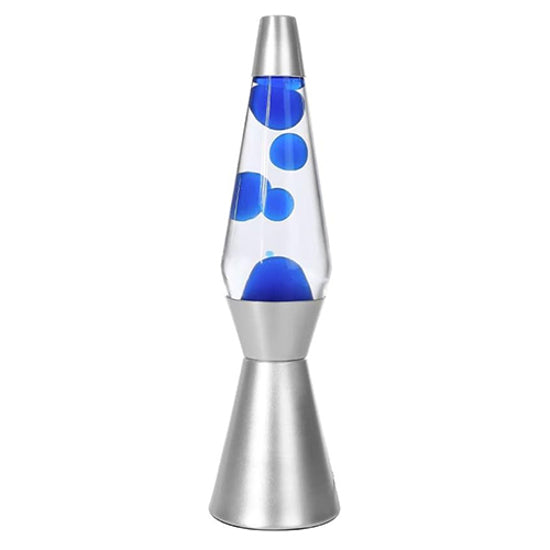 Lava Lamp 36 cm with Silver Base