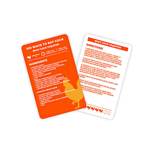 TRIVIA  100 WAYS TO EAT COCK