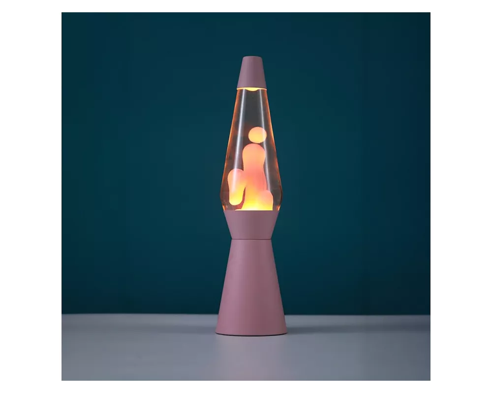 Lava Lamp Rose Clear Liquid