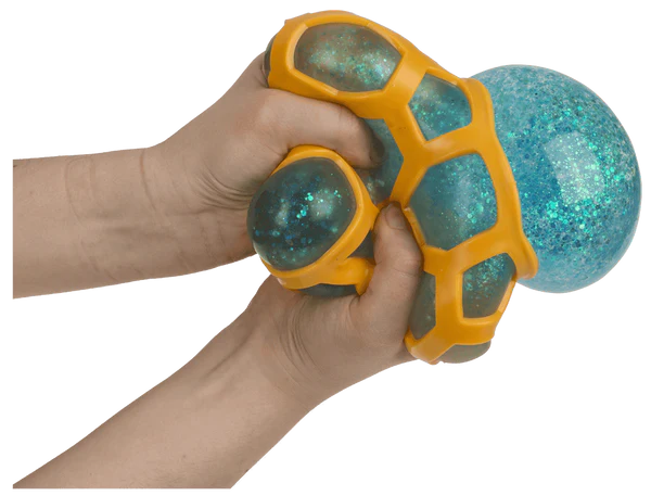 Antistres Rubber net glitter XL