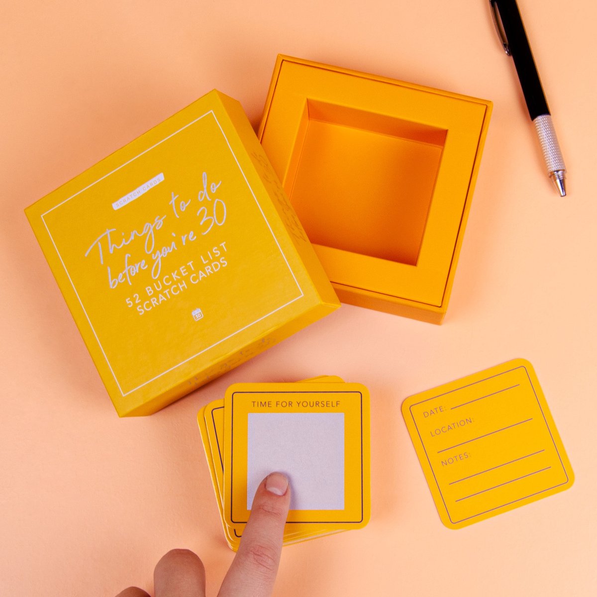 THINGS TO DO BEFORE YOUR 30 CARDS