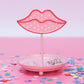 Mbajtese bizhush metalike "LIPS"