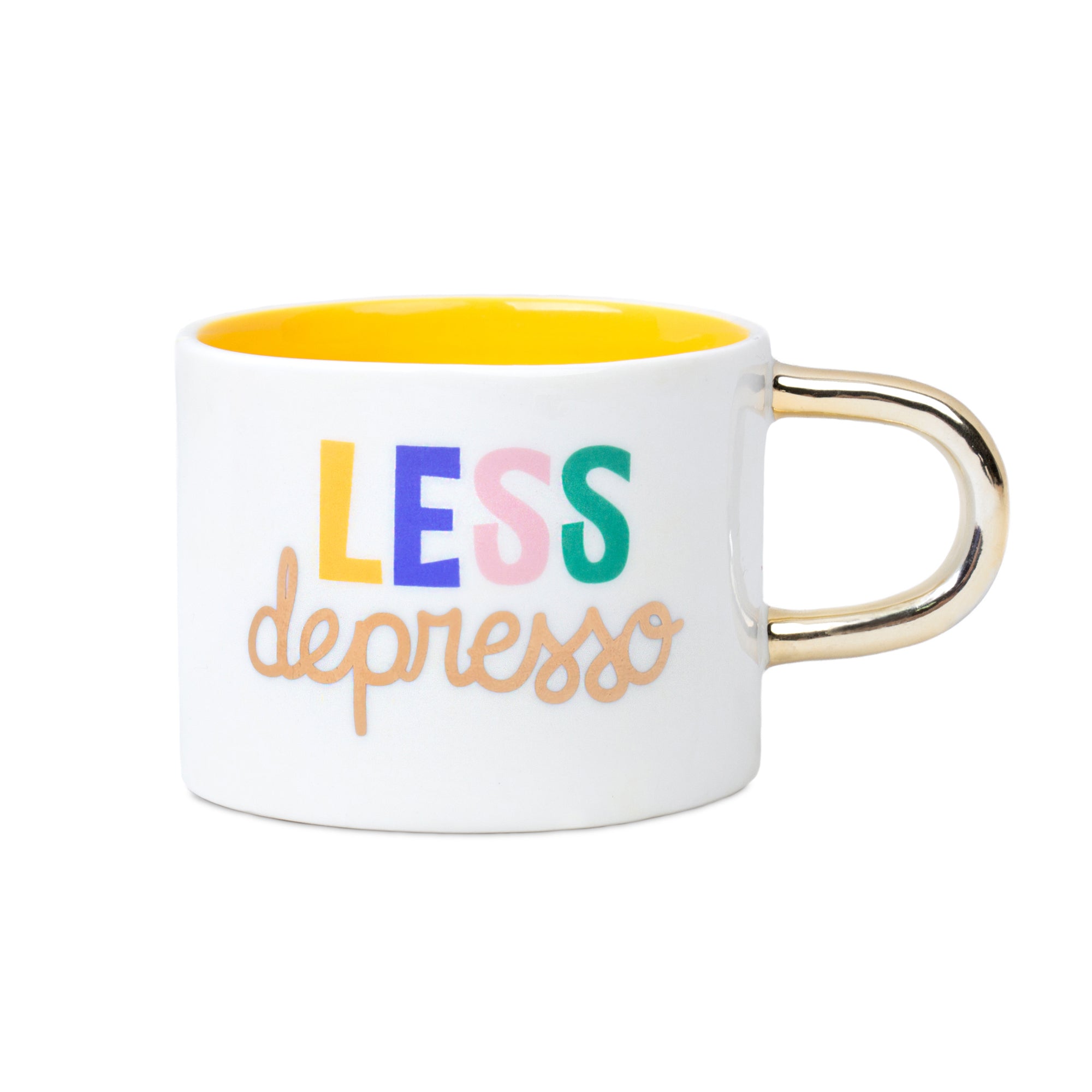 Set gote me pjate "More Espresso less depresso"