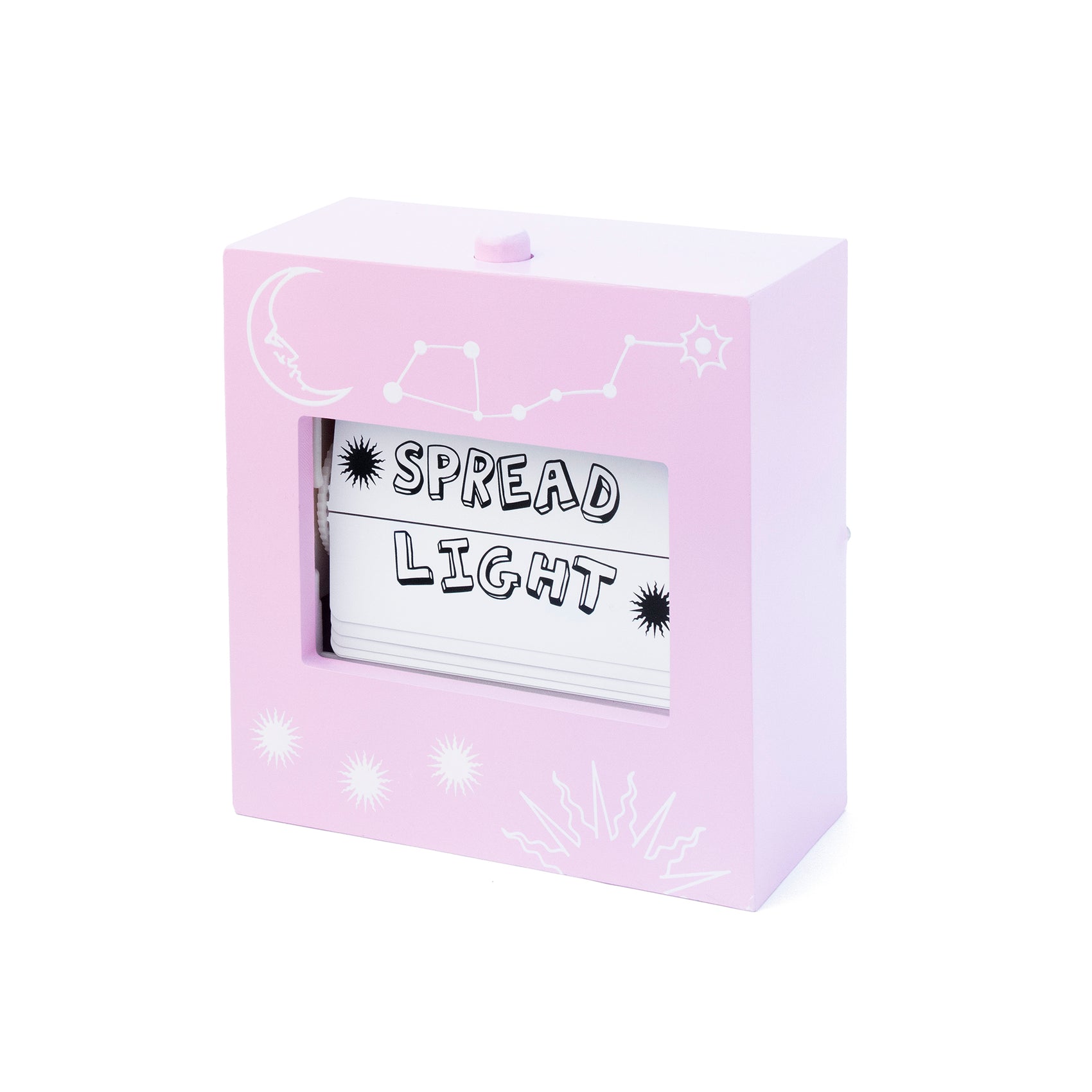Kalendar Flip me fraza "HAPPY LIFE PINK"