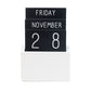 Kalendar Druri "BLACK WOODEN"