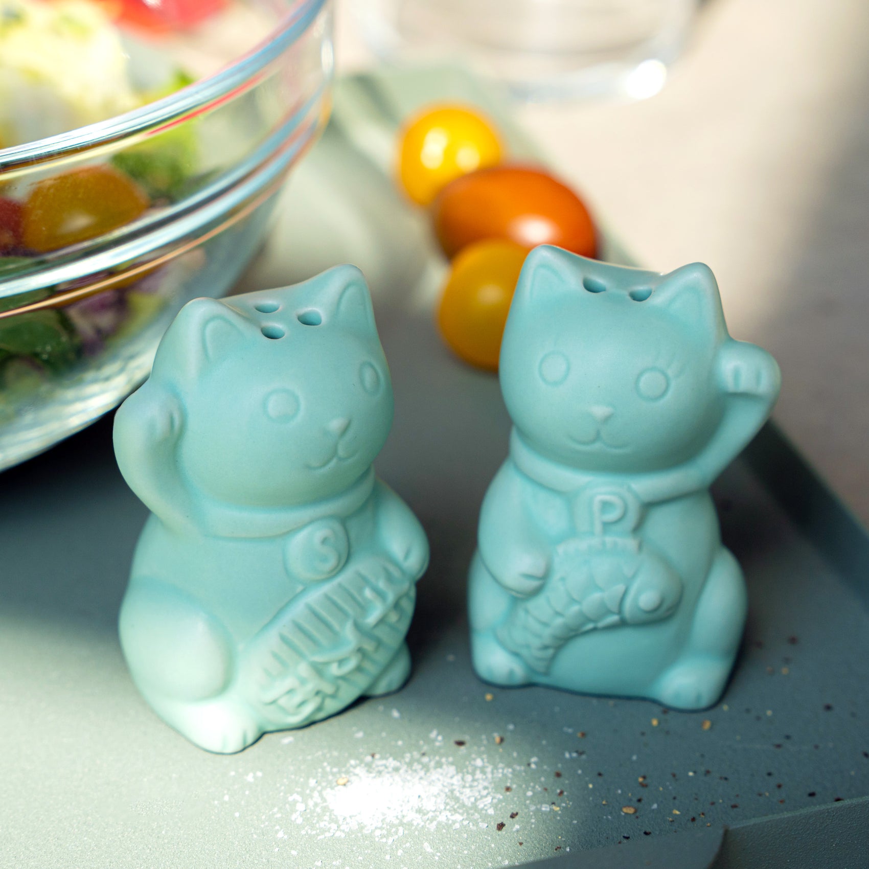 Mbajtese kripe/piperi Lucky cat