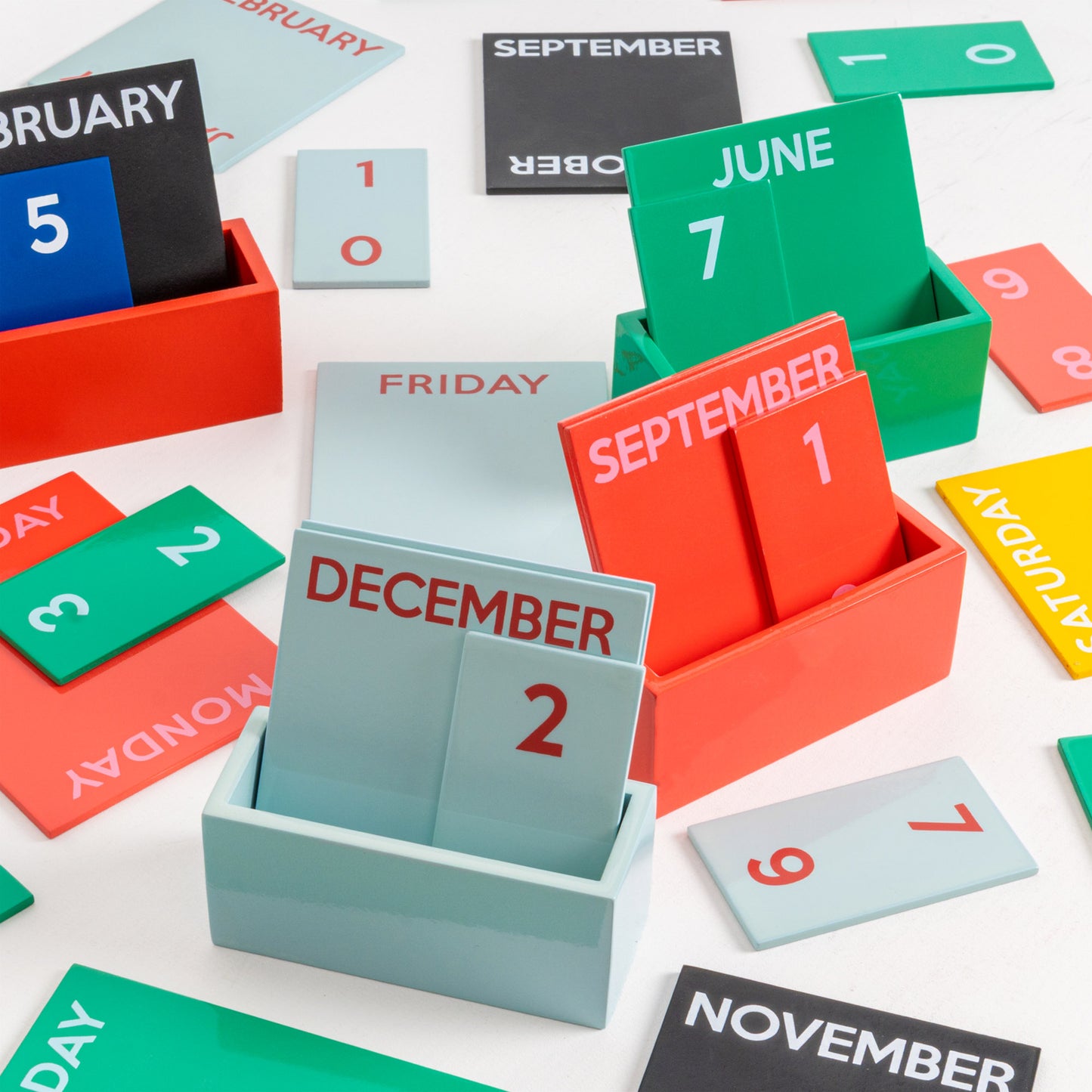 Kalendar Druri "GREEN GLOSSY"