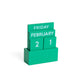 Kalendar Druri "GREEN GLOSSY"