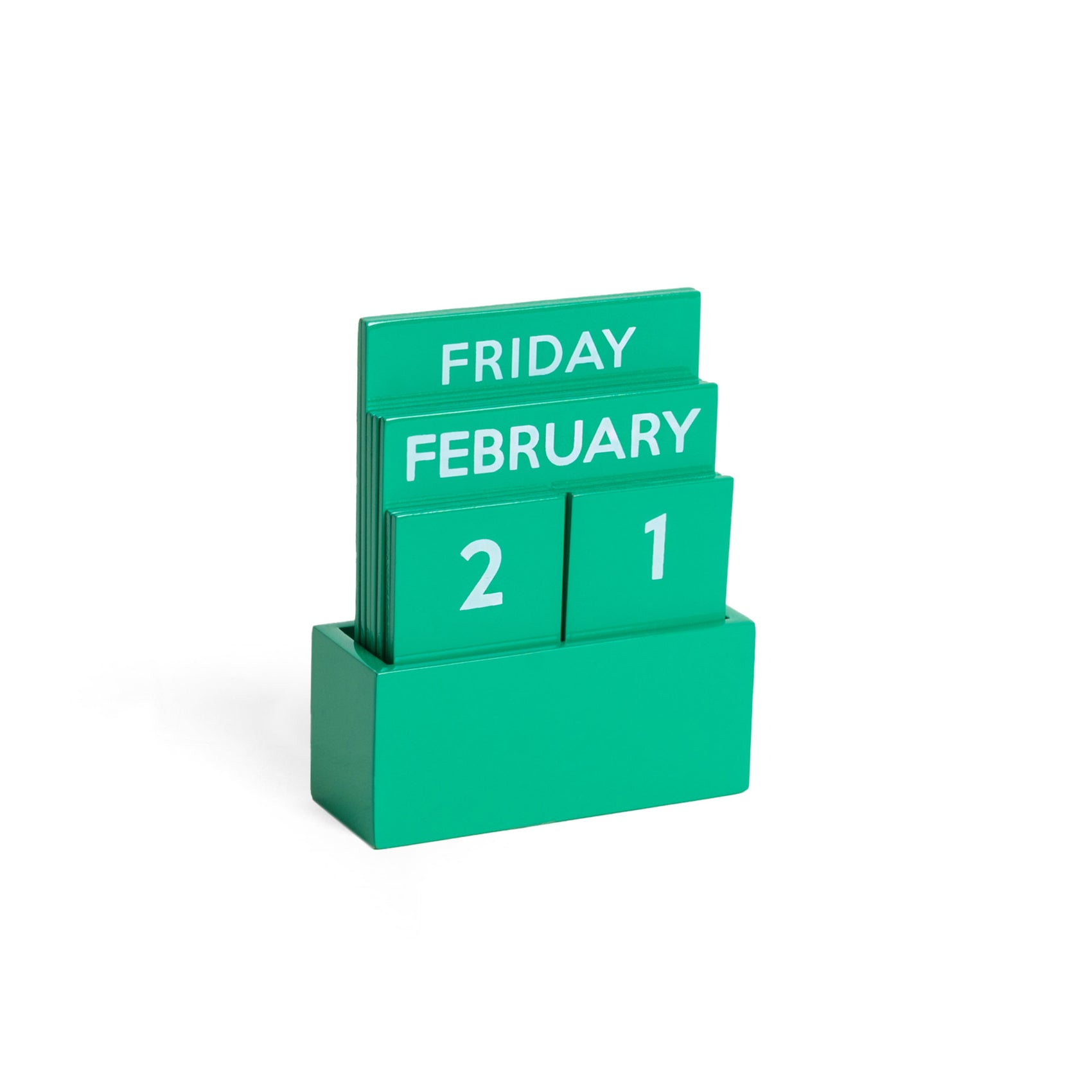 Kalendar Druri "GREEN GLOSSY"