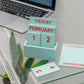 Kalendar Druri "Light Blue"