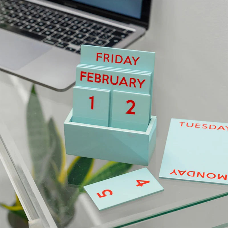 Kalendar Druri "Light Blue"