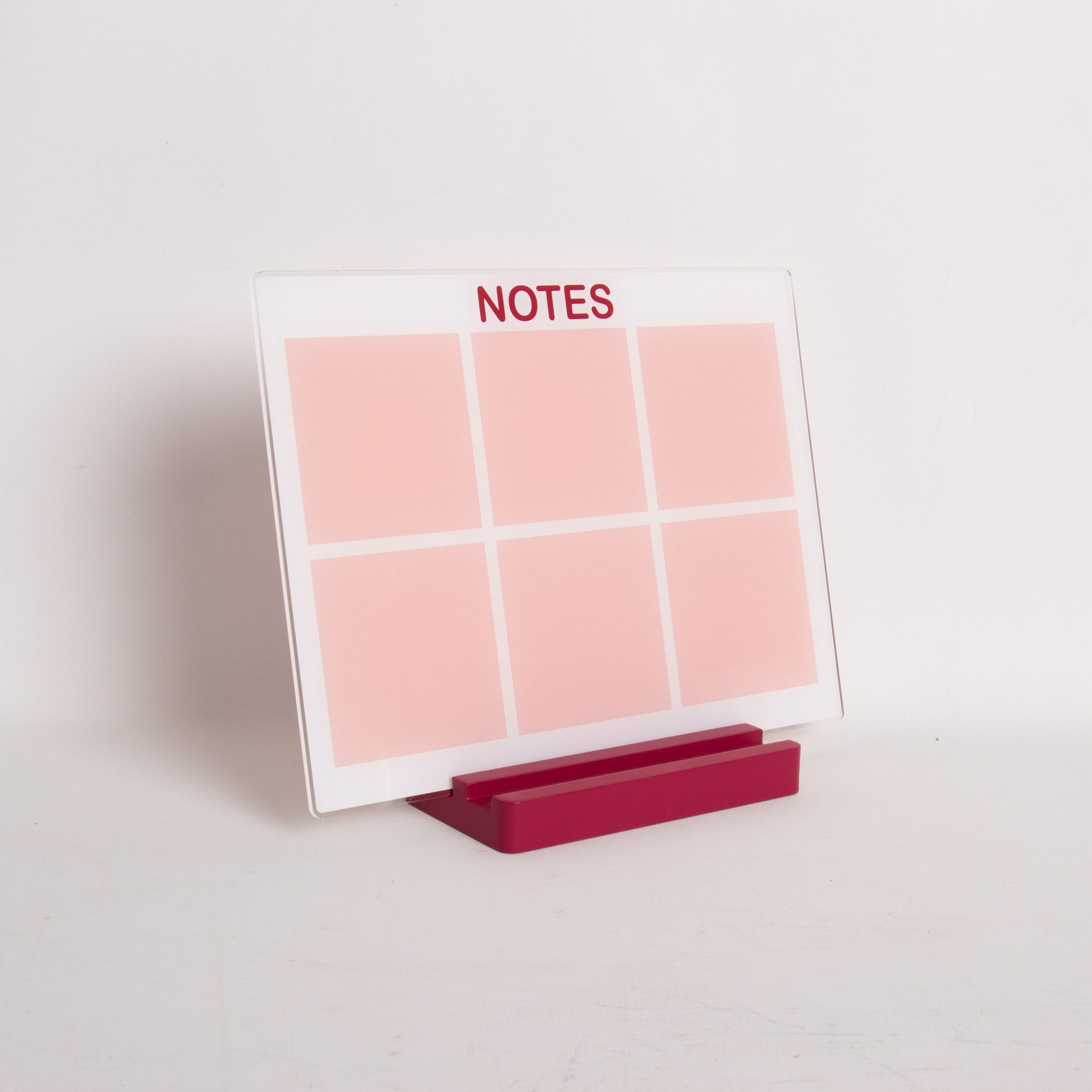 Mbajtese shenimesh me marker "RANDOM NOTES Pink"