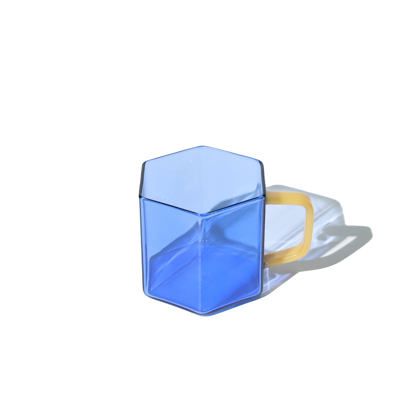 Filxhan "BLUE GEOMETRIC GLASS"