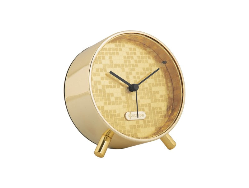 Alarm clock Disco ball Gold