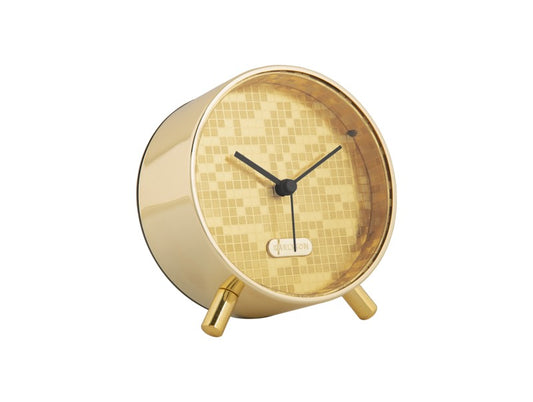 Alarm clock Disco ball Gold