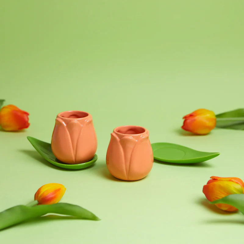 Set gotash Tulip Orange set 2 cope