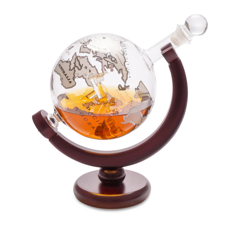 Decanter Whiskey ne forme Globi
