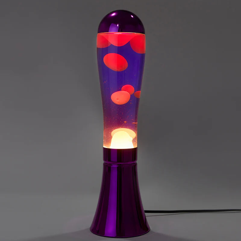 Lava Lamp Magma Large Purple