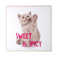 Wall Art Kitten Sweet & Spicy