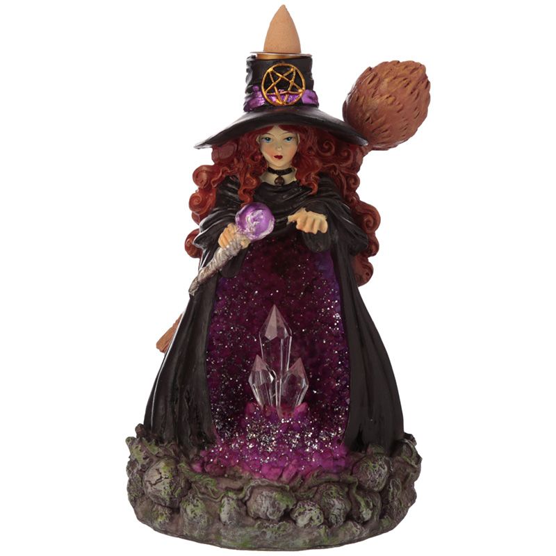 Witches Crystal Cave LED Incense Burner