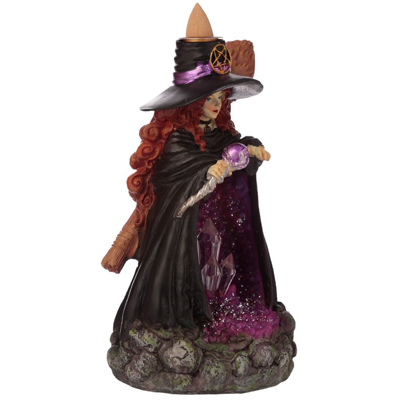 Witches Crystal Cave LED Incense Burner