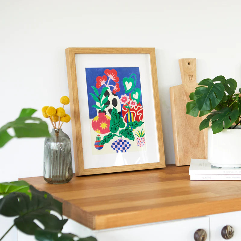 Paint by numbers set Les Plantes