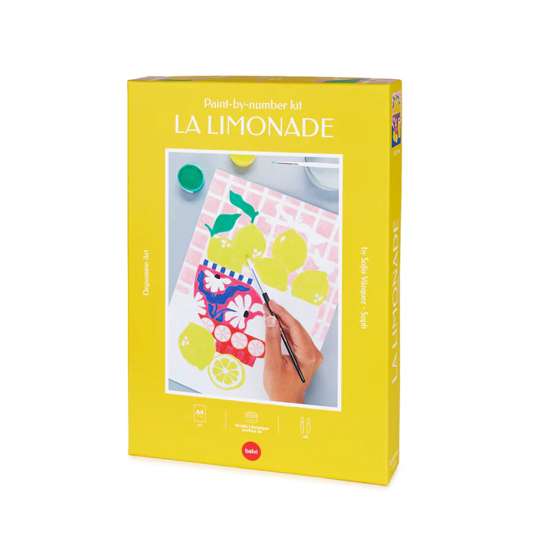 Paint by numbers set La Limonade