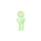 Snow globe Astronaut small green