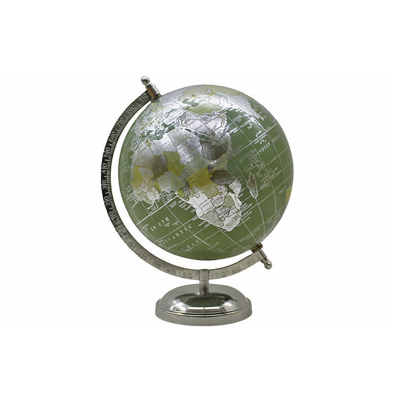 Globe Green and silver