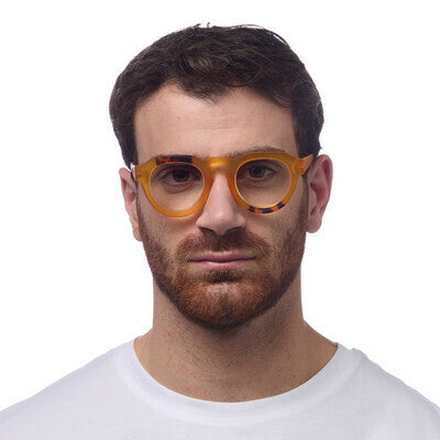 Syze Okkia ZENO  Reading YELLOW HAVANA +1.00