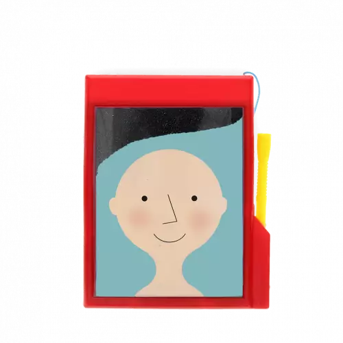 Loje me magnet Fuzzy face