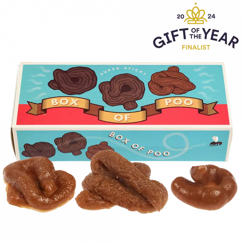 Box of sticky poo