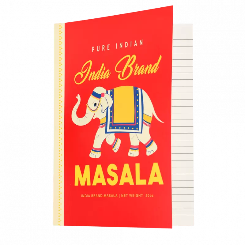 A5 notebook - Masala