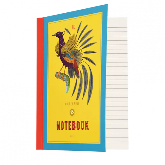 A6 notebook - Golden rose syrup