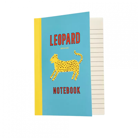 A6 notebook - Leopard