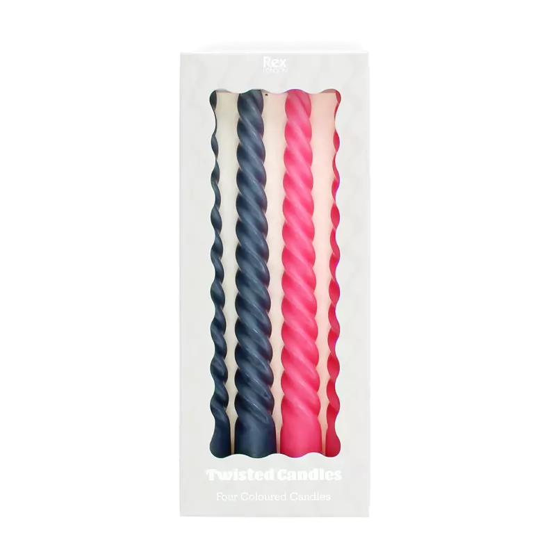 Set Qirinj  Dark grey and pink