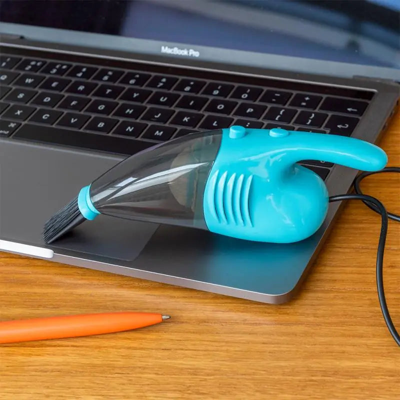 USB powered desk vacuum
