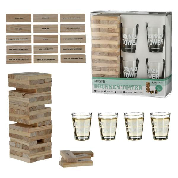 Drinking game Jenga