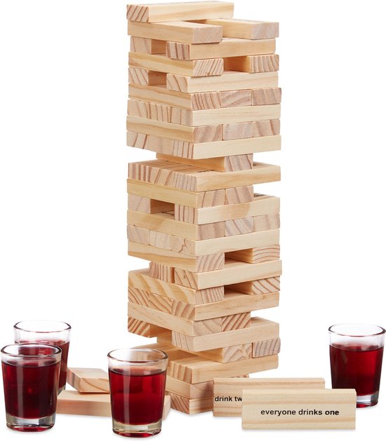 Drinking game Jenga