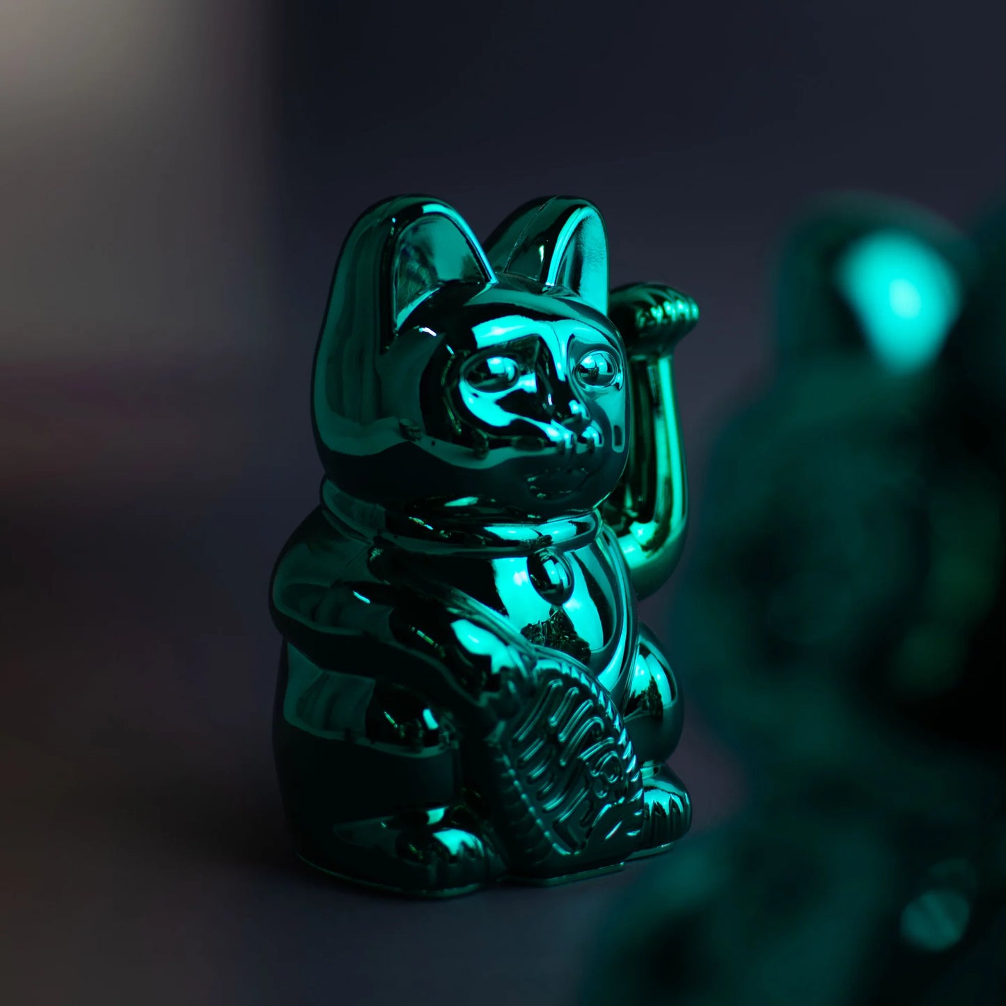 Lucky Cat Cosmic Shiny Teal (Special Edition)