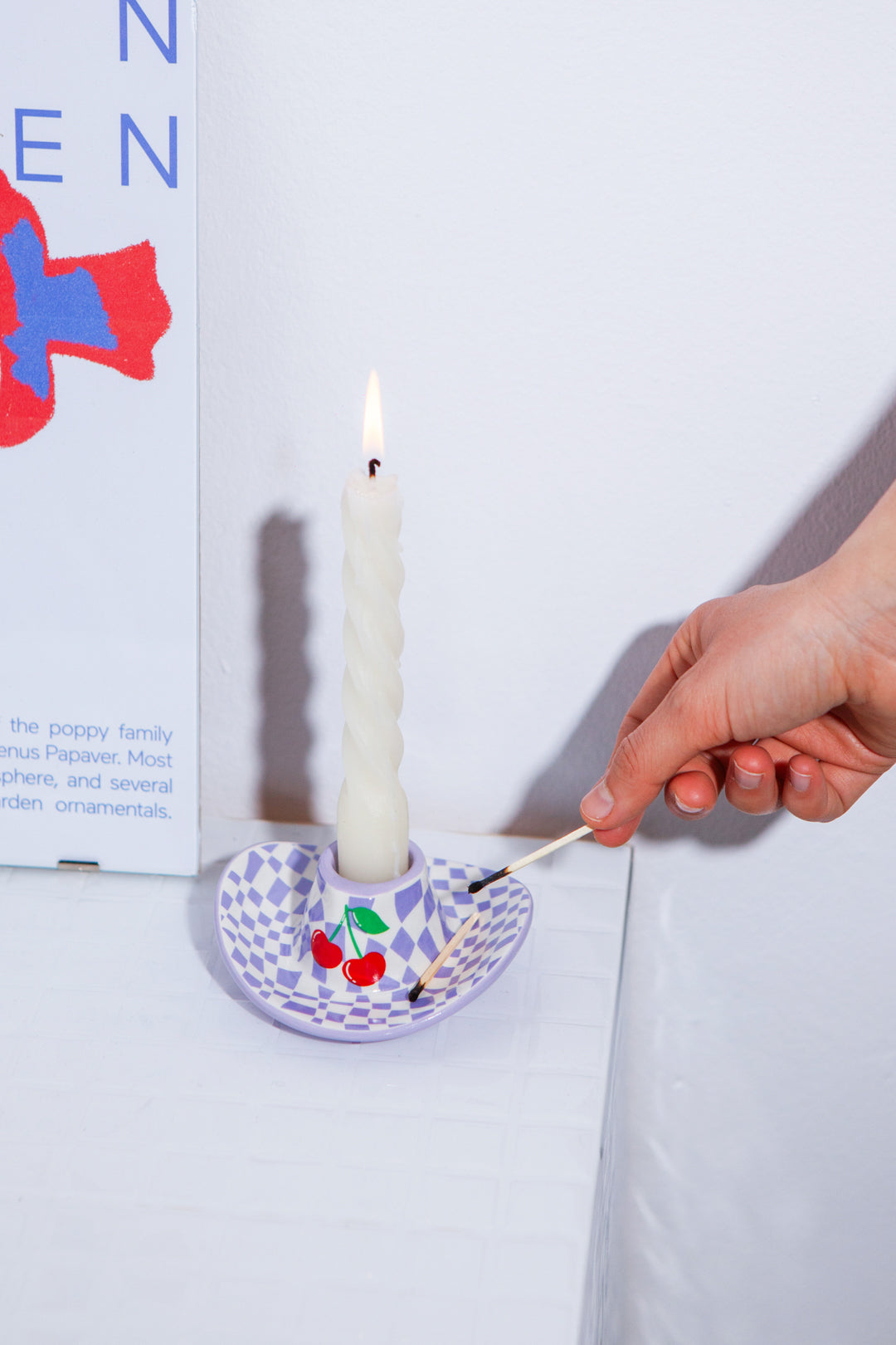 Mbajtese qiriu "Hat Lilac"