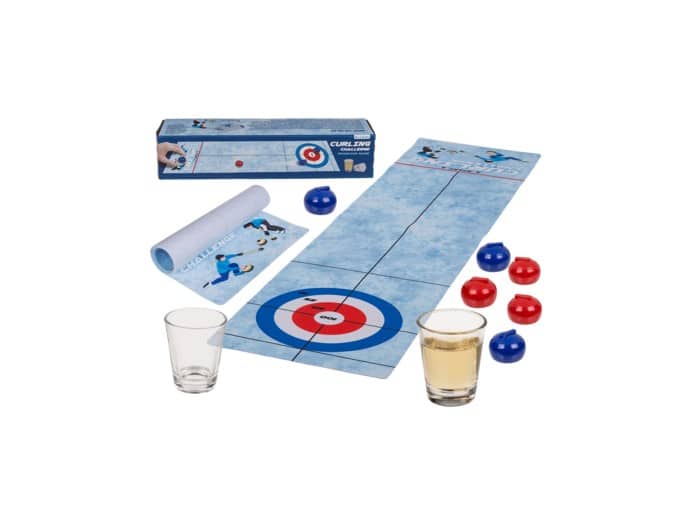 Loje me shotsa "Table Curling"