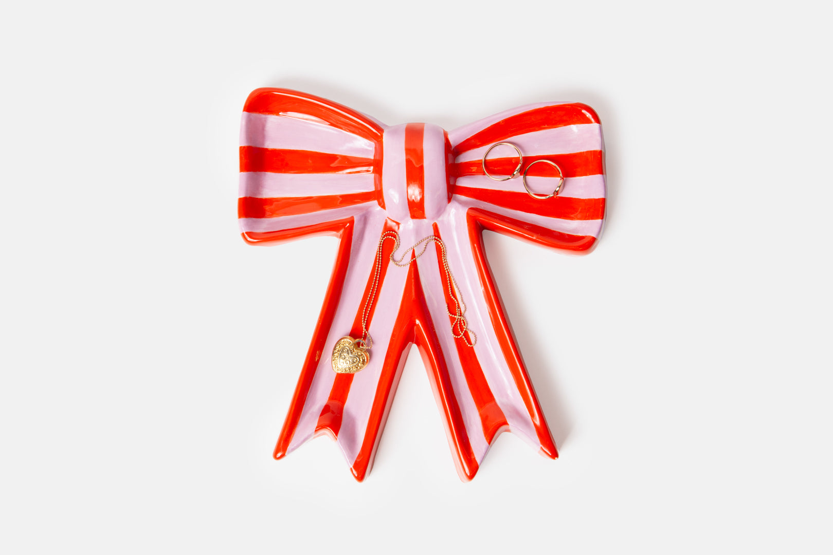 Mbajtese bizhush "Red Bow"