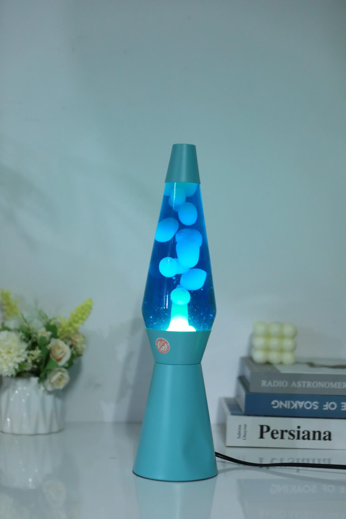 Lava Lamp Blue pastel