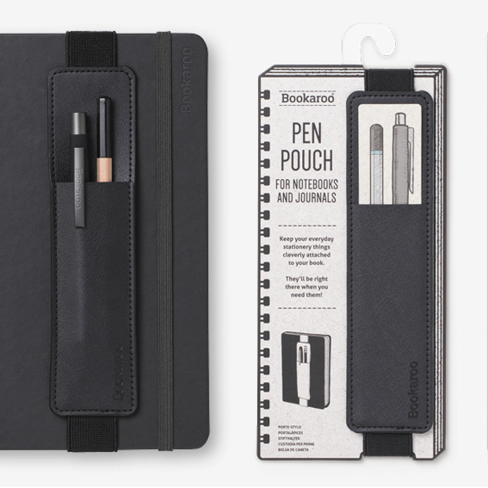 BOOKAROO PEN POUCH BLACK