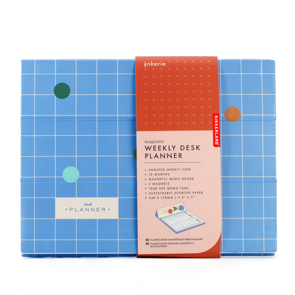 Magnetic Week Desk Planner