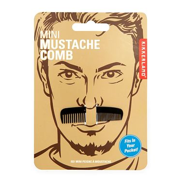 Mini Mustache Comb