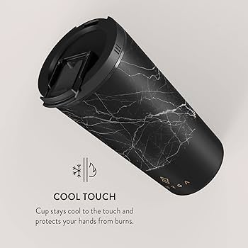 Filxhan Travel 350ml Marble Black