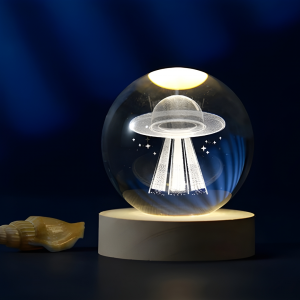 Crystal Ball Lamp medium Ufo